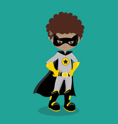 Superhero Boy Mulatto Brown Batman 02