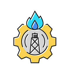 Company Gas Service Color Icon