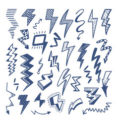 Doodle Flash Set Thunder Lighting Drawing Power