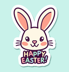 Easter Rabbit Bunny Card