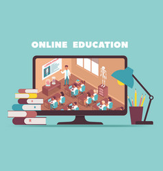 Online Education Design Concept