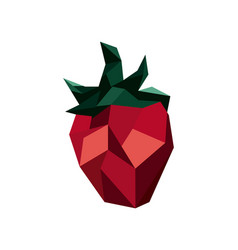 Low Poly Strawberry