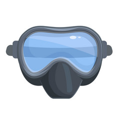 Travel Swim Mask Icon Cartoon Scuba