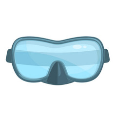 Water Diving Mask Icon Cartoon Scuba