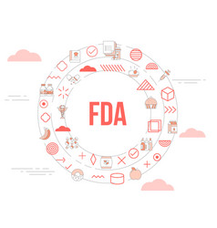 Fda Food And Drug Administration Concept