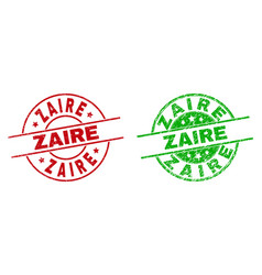 Zaire Round Seals Using Grunged Style