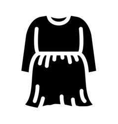 Dress Girl Baby Cloth Glyph Icon