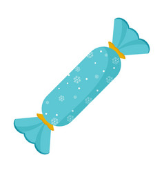 Candy In Blue Wrapper With Dots