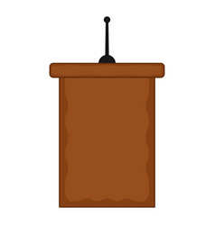 Isolated Lectern Image