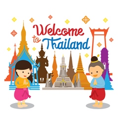 Kids Sawasdee And Welcome To Thailand