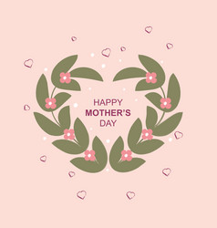 Simple Hand Drawn Happy Mothers Day Background