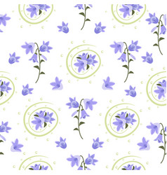 Bellflower Seamless Pattern