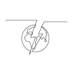 Earth Lightning One Line