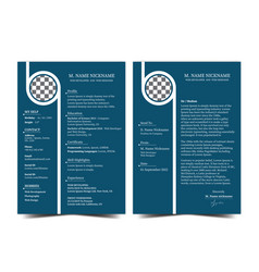 Web Developer Cv And Cover Letter Template