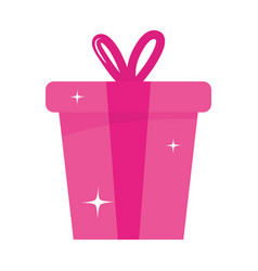 Pink Gift With Bowtie Design