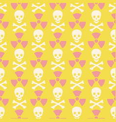 Hazard Symbols Seamless Pattern