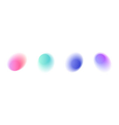 Blur Round Shapes Color Gradation And Light Soft