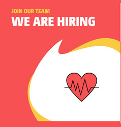 Join Our Team Business Company Heart Ecg We