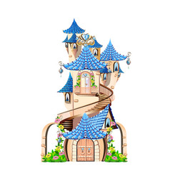 Blue Princess Castle