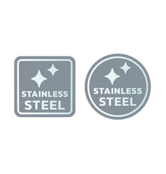 Stainless Steel Shiny Label