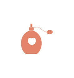 Perfume Bottle With Heart Gift Icon