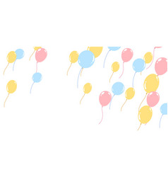 Balloons Pastel Colors