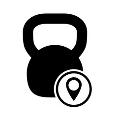 Kettlebell Icon Fitness Sport Symbol Iron