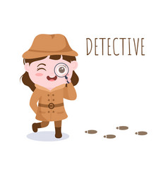 Children Cartoon Private Investigator