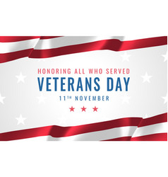 Veterans Day November 11 Honoring All Who Served