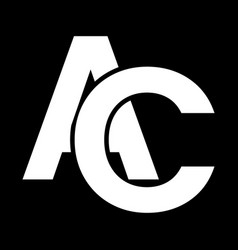 Ac Letter Logo