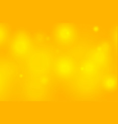 Yellow Background With Blurred Bokeh Lights