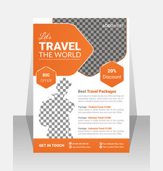 Travel Flyer Design Template