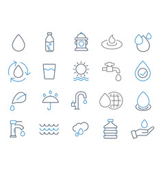 Water Icon Set