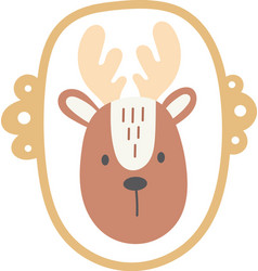 Deer Face Portrait