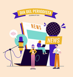 Flat For Dia Del Periodista