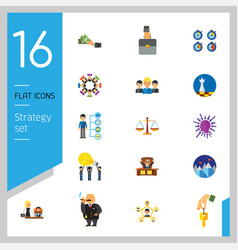 Strategy Icon Set