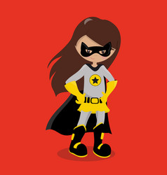 Superhero Girl Brown Batman 01