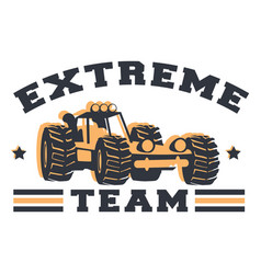 Extreme Team Lettering