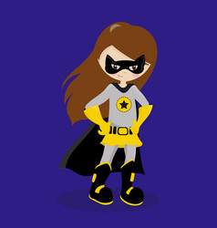 Superhero Girl Brown Batman 06