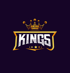 King Mascot Logo