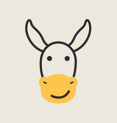 Donkey Icon Farm Animal