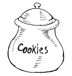 Jar Cookies Cookies In A Ceramic Cookie