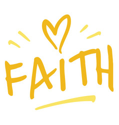 Faith Quote Stroke