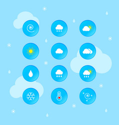 Weather Forecast Icon Set