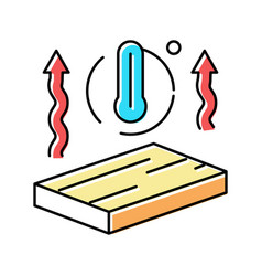 Thermal Insulation Mineral Wool Color Icon