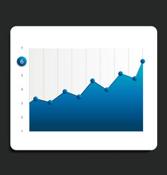 Area Chart Graph Simply Color Editable