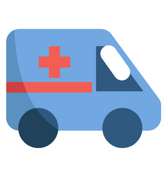 Health Ambulance On A White Background