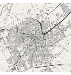 Map City Ravenna Italy