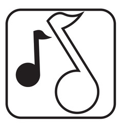 Celebration Music Notes On A White Background