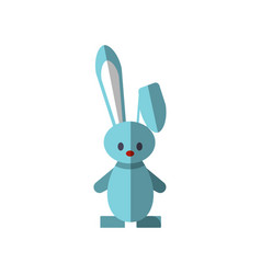 Magic white rabbit Royalty Free Vector Image - VectorStock